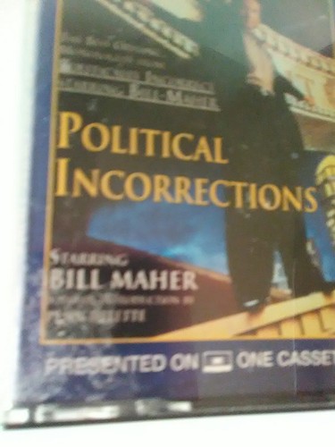 Simon & Schuster Audio Bill Maher Cassette Political Incorrections 75 Minutes