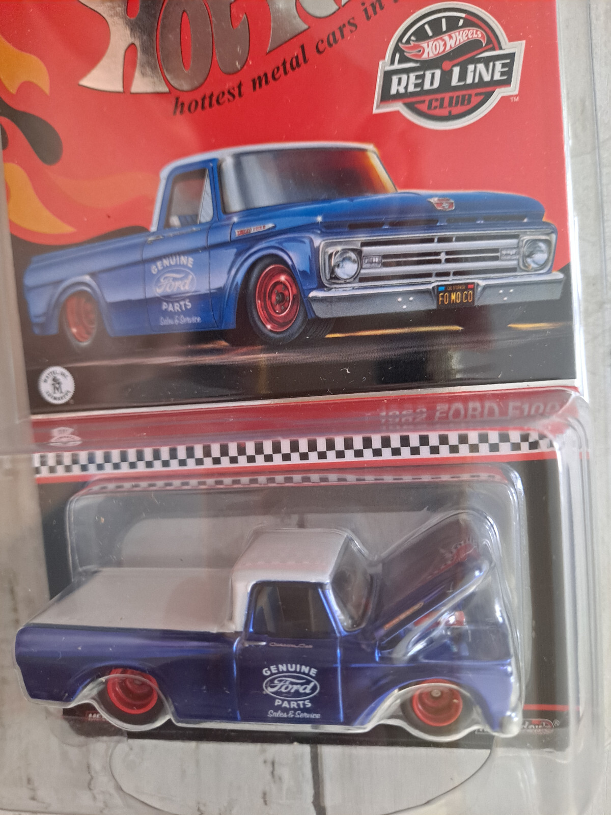 1962 Ford F100 RLC Exclusive 🔥 Hot Wheels 9916 / 30000