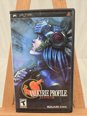 Sony PSP Valkyrie Profile: Lenneth with Case and Manual UNTESTED