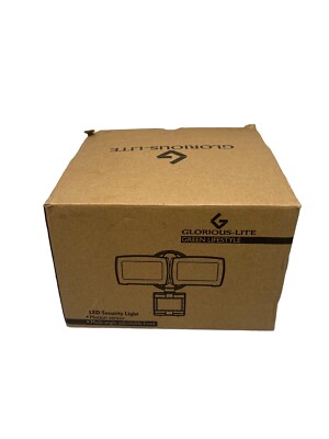 LED Security Lights, 28W 3000LM Motion Sensor Outdoor, GLORIOUS-LITE Super Head