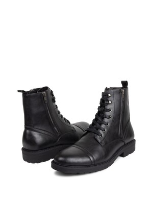 

ВНЕСПИСАНЫ by KENNETH COLE Мужские черные комфортные ботинки с круглым носком и кружевом Captain, размер 9 м, Черный, UMF9046AM