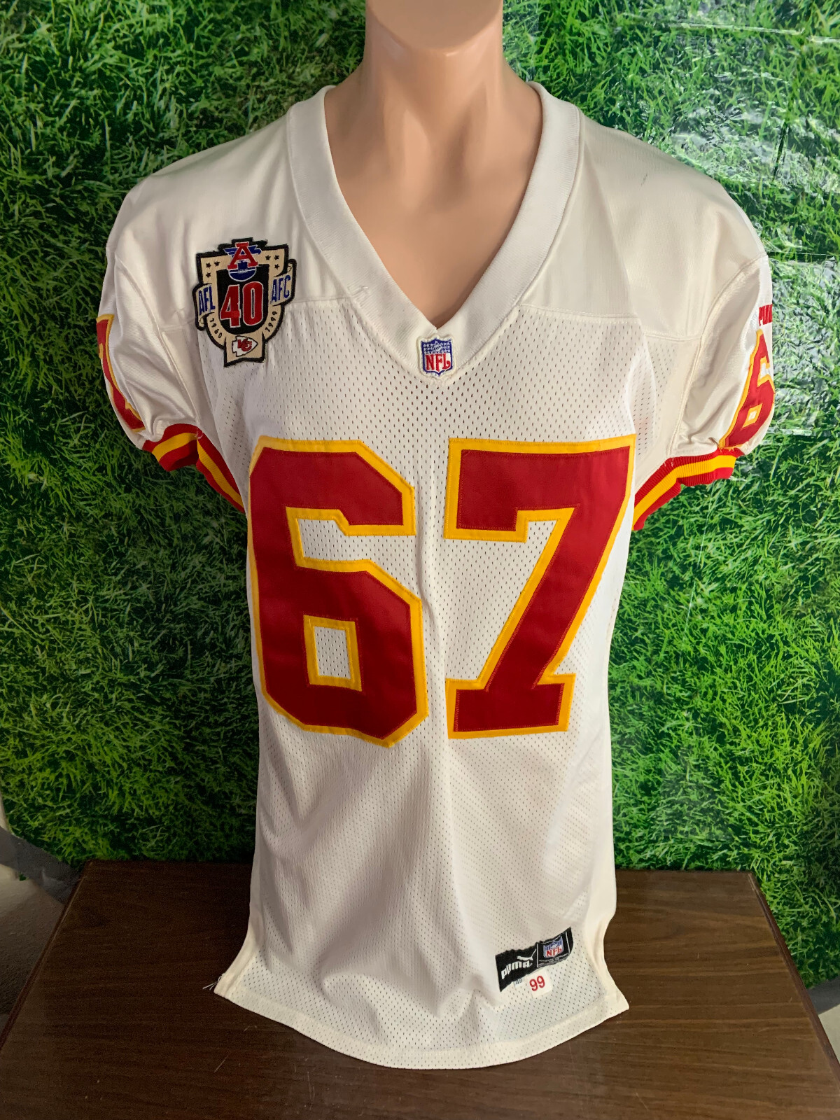 選手支給品！Puma Kansas City Chiefs チーフス 1999 選手支給品！Puma Kansas City Chiefs チーフス 1999 選手支給品