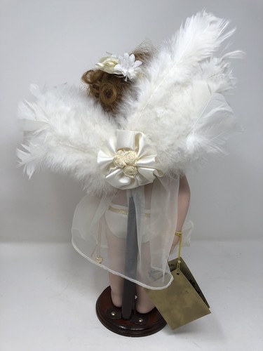 Vtg Seymour Mann Angie Porcelain Doll New COA Signature Series Eda Mann W/Box