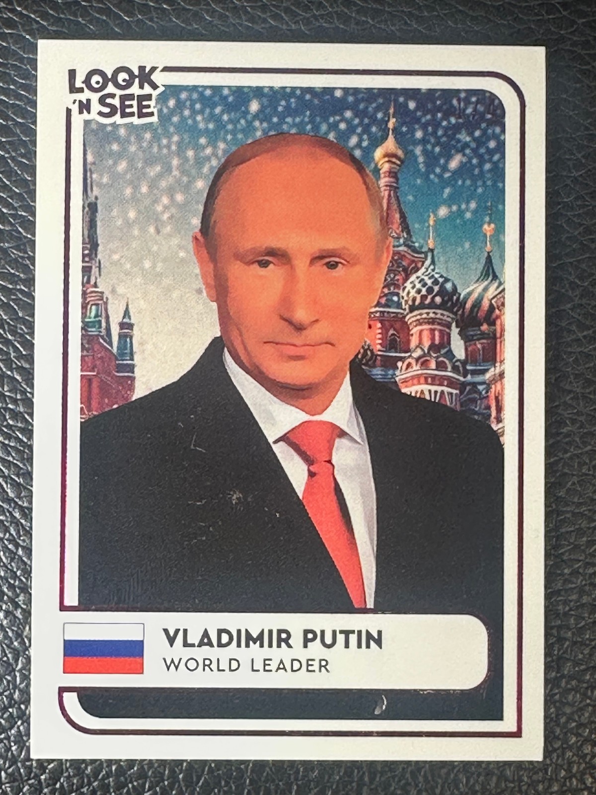2024 Decsion Loon 'N See Pink Foil #16 Vladimir Putin 1/4