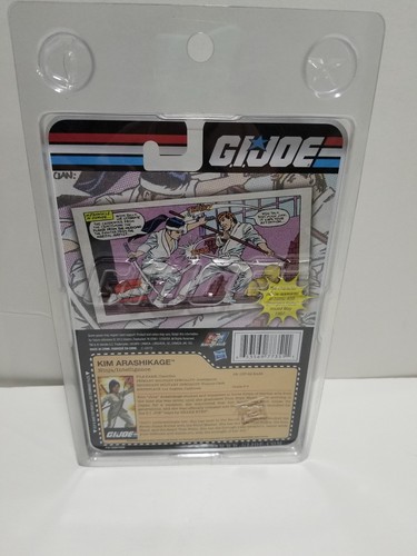 2012 SDCC GI Joe Retaliation Action Figure Kim “Jinx” Arashikage White Variant