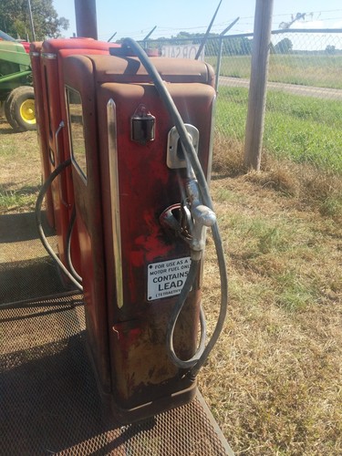 Wayne 100 Vintage gas Pump for Restoration not Tokheim Bennett porcelain sign