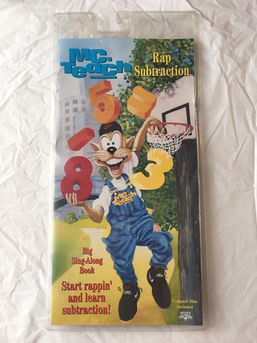 洋楽 Mc Teach Rap Addition 洋楽 Mc Teach Rap Addition VINTAGE MC Teach Kids Educational