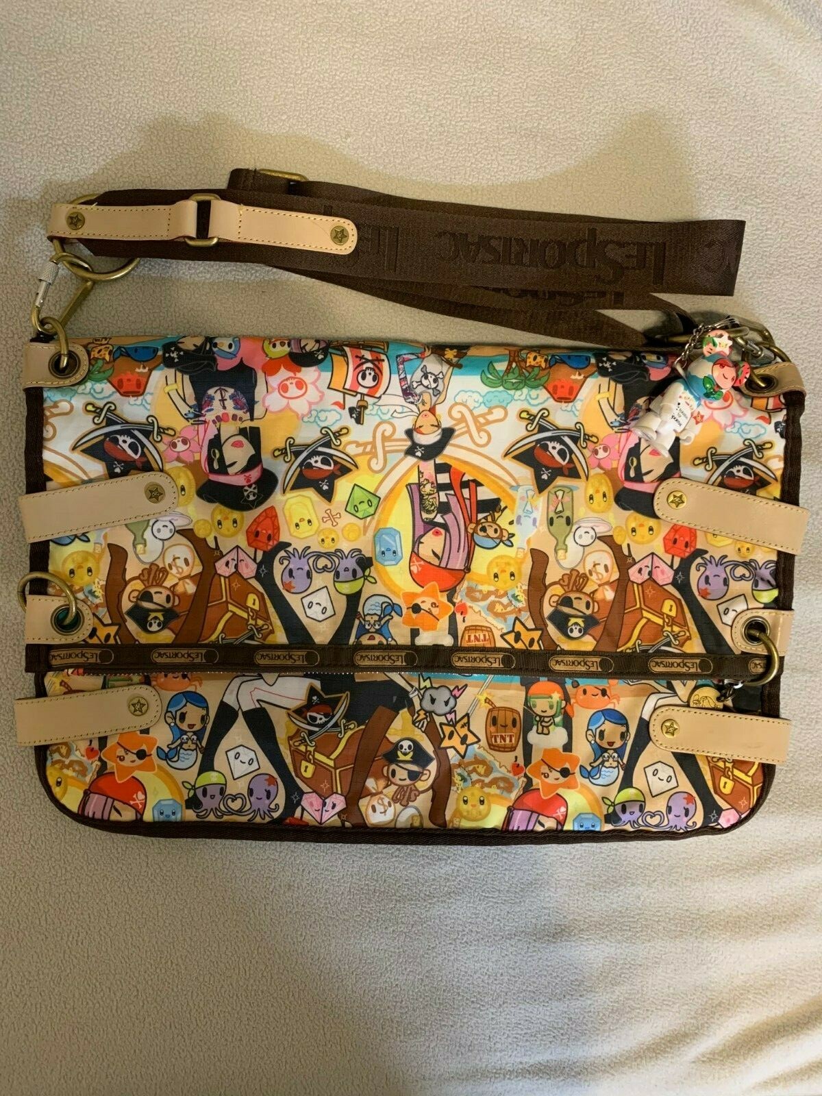 Lesportsac Tokidoki Corriere Pirates Messenger Bag- Rare | eBay