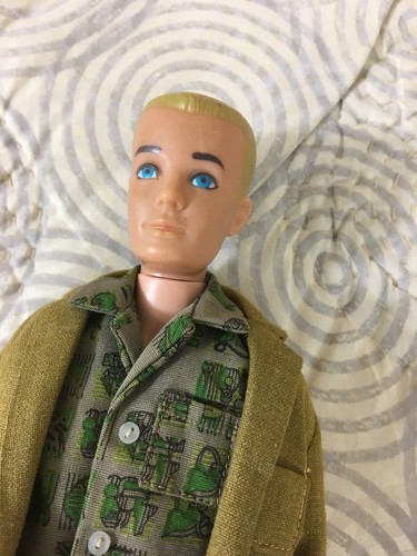Vintage 1960 Blonde Ken in Dreamboat Outfit # 6 Mattel Hawthorn CA USA