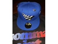 roc nation hat royal blue