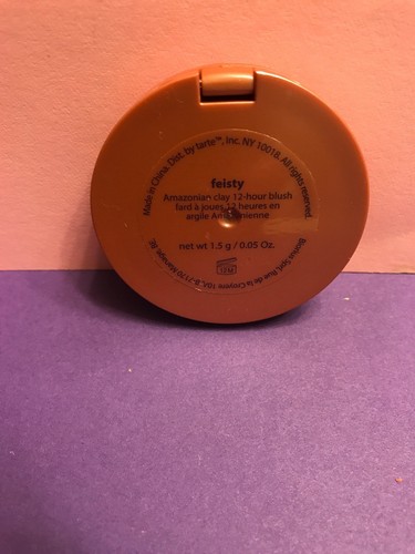 Tarte Amazonian Clay 12Hr Blush Feisty High End Deluxe Travel 1.5g+ Ipsy Bag Lot
