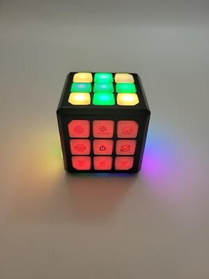 Winning Fingers Flashing Cube Electronic Memory & Brain Game 4-in-1 handhold