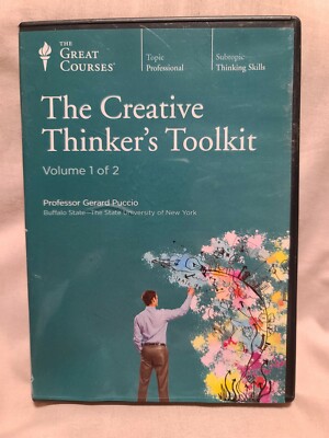 Shelf191 Audiobook~ The creative thinkers toolkit-vol 1 of 2- prof.Gerard puccio
