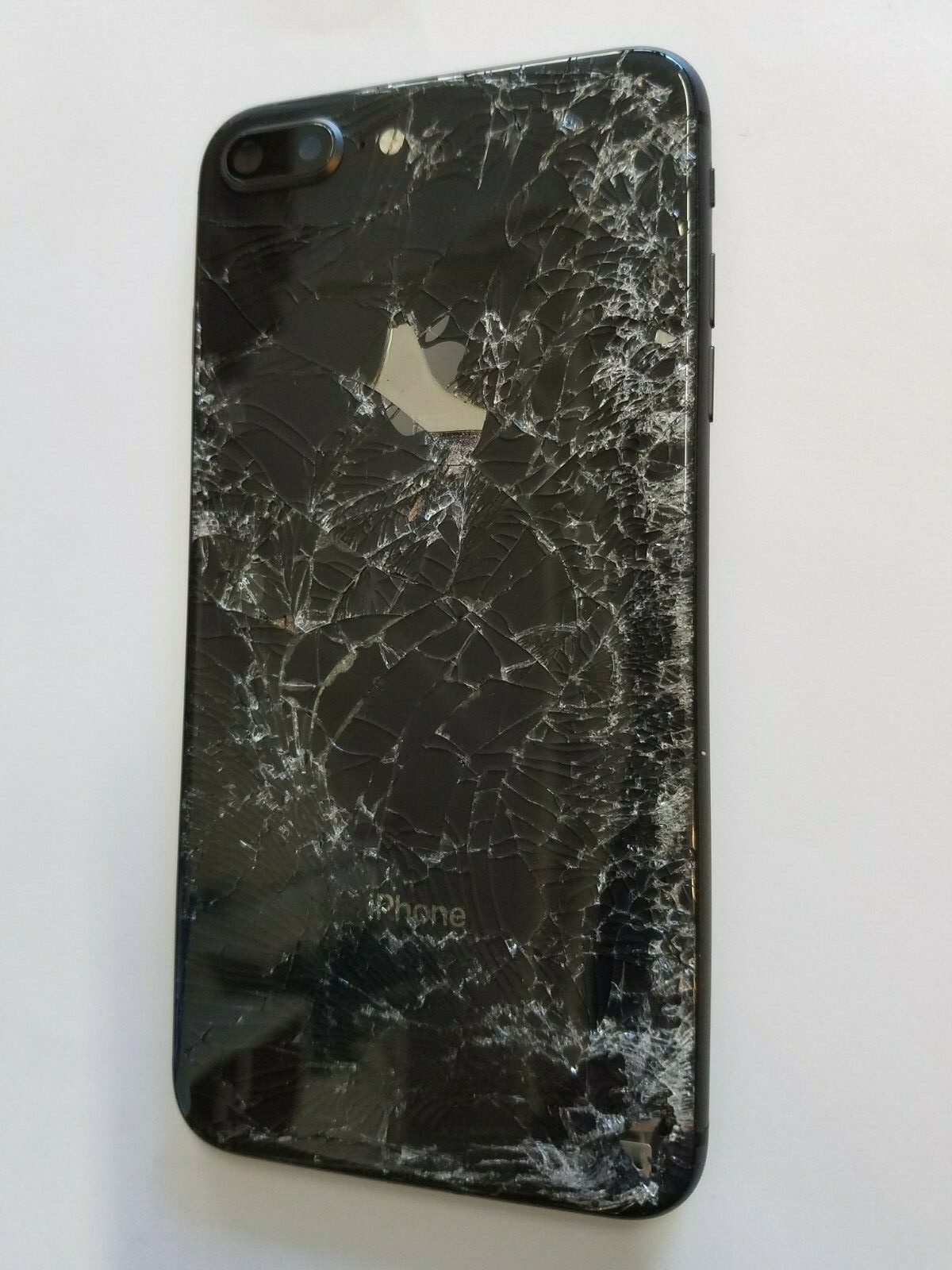 Genuine Iphone 8 Plus A1864 Gray Frame Back Cover Main