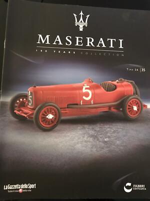 Fascicolo Booklet "Maserati Collection" 35: Maserati Tipo 26 1926