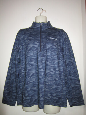 JIM NANTZ x VINEYARD VINES JN PESCADERO Performance QuarterZip Sweater Sz L $148