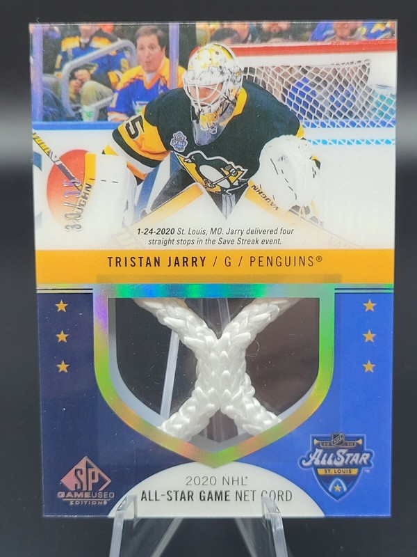 2021 Upper Deck SP Game Used Checklist Pittsburgh Penguins Hockey Cards