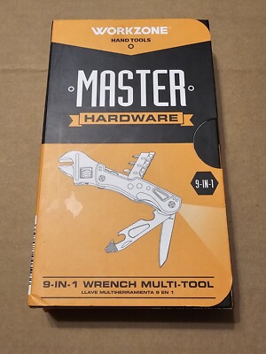 WorkZone Master  Hardware 9-in -1 Wrench Multi-tool