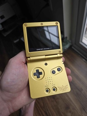 GBA SP Game Boy Advance SP Replacement Housing Shell Screen Lens