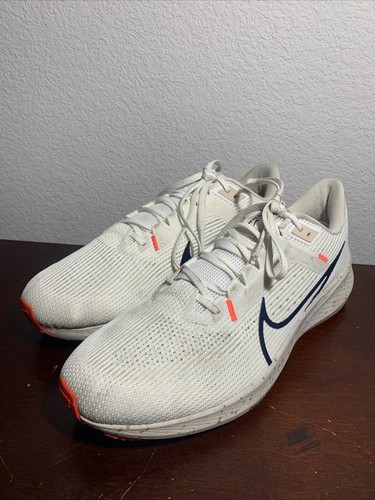 Nike Air Zoom Pegasus 40 White Obsidian DV7480-100 Men's Sz