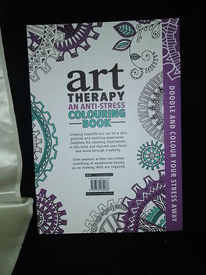 Colour Therepy Book Anti Stress Adult Soft cover Michael Omara 2014 NEW