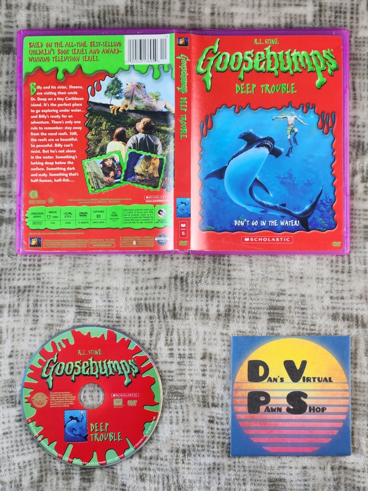 Goosebumps Deep Trouble DVD | eBay