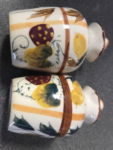 VERNON KILNS Dinnerware  Salt Pepper Strawberry, pitcher shape shakers!