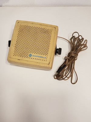 Speakers Microphones Vintage Motorola