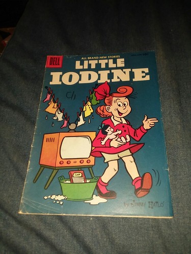Little Iodine 4 Issue Golden Age Dell Comics Lot Run Set Collection jimmy hatlos