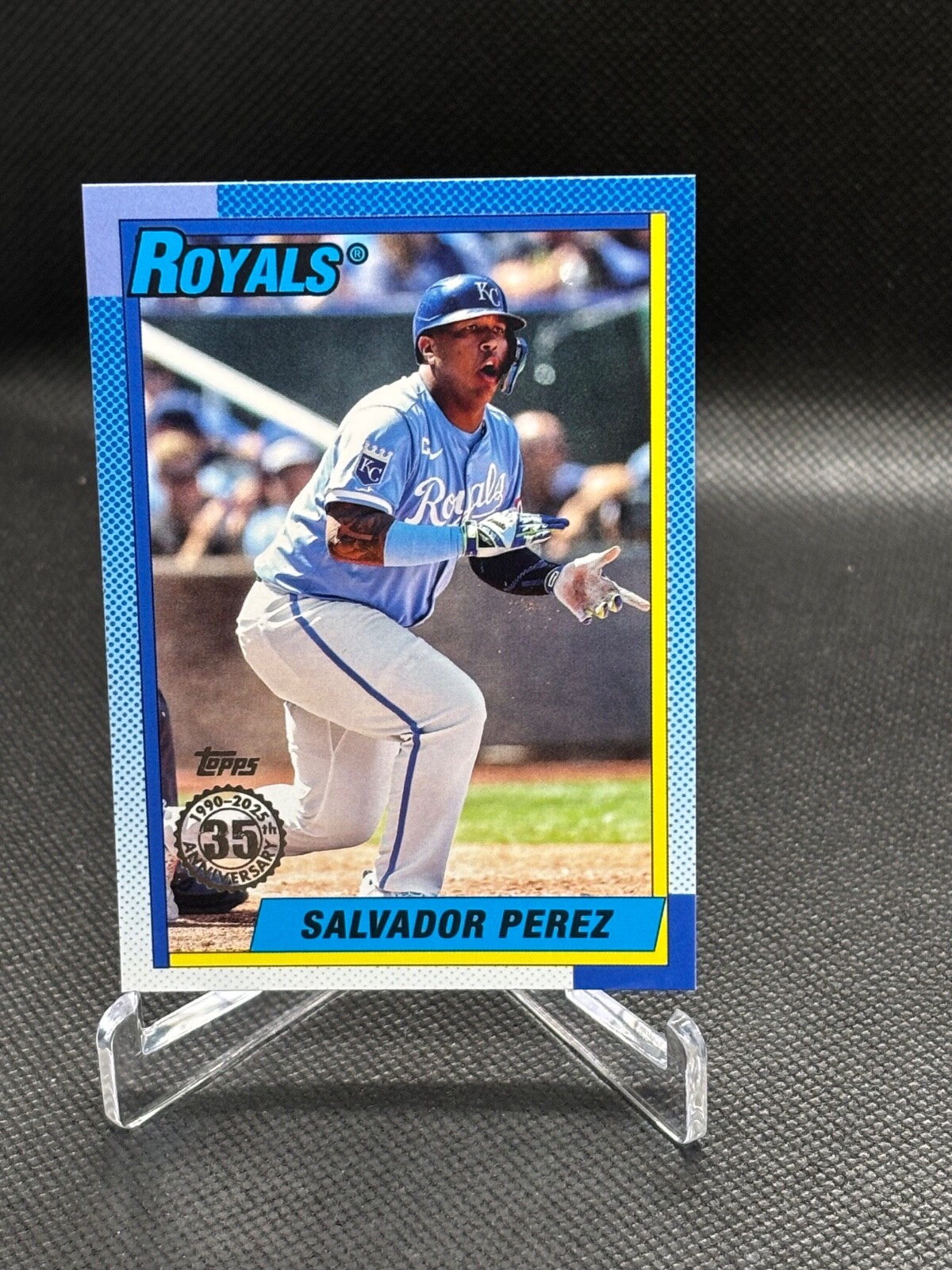 プホルス&モリーナ topps now 2022 引退 ブルー パラレル シリ 2025 Topps Series 2 #90B2-19 35th Anniversary Nice Salvador