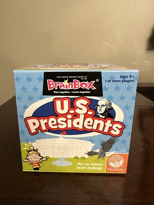 **COMPLETE** MindWare Brain Box ''U.S. Presidents'' Educational Card Game