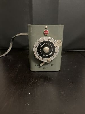 Kodak Electric time control Model 1 Darkroom Timer Tested Working!