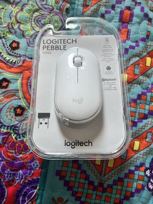 Logitech Pebble M350 Wireless Ambidextrous Optical USB Mouse 910-005770 4828OB