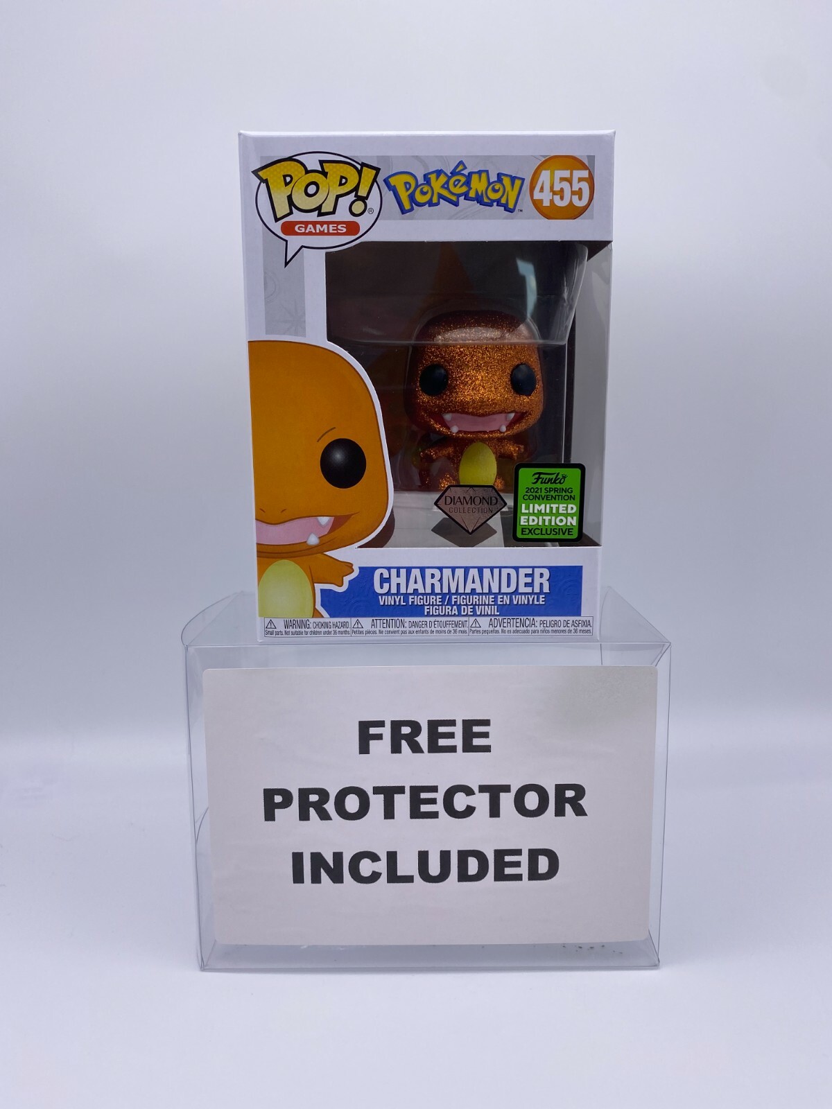 Funko Pop Charmander #455 Pokemon Diamond Collection
