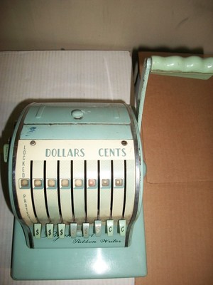 Cash Register, Adding Machines - Paymaster Series 8000