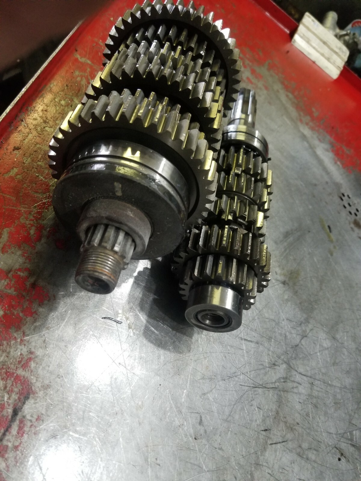 2006 GSXR1000 GSXR 1000 Transmission tranny gears 2006 05-06 — photo 3 of 4