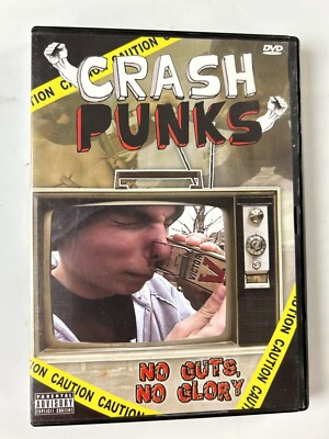 Crash Punks DVD No Guts No Glory Funny Gross and Disturbing at times