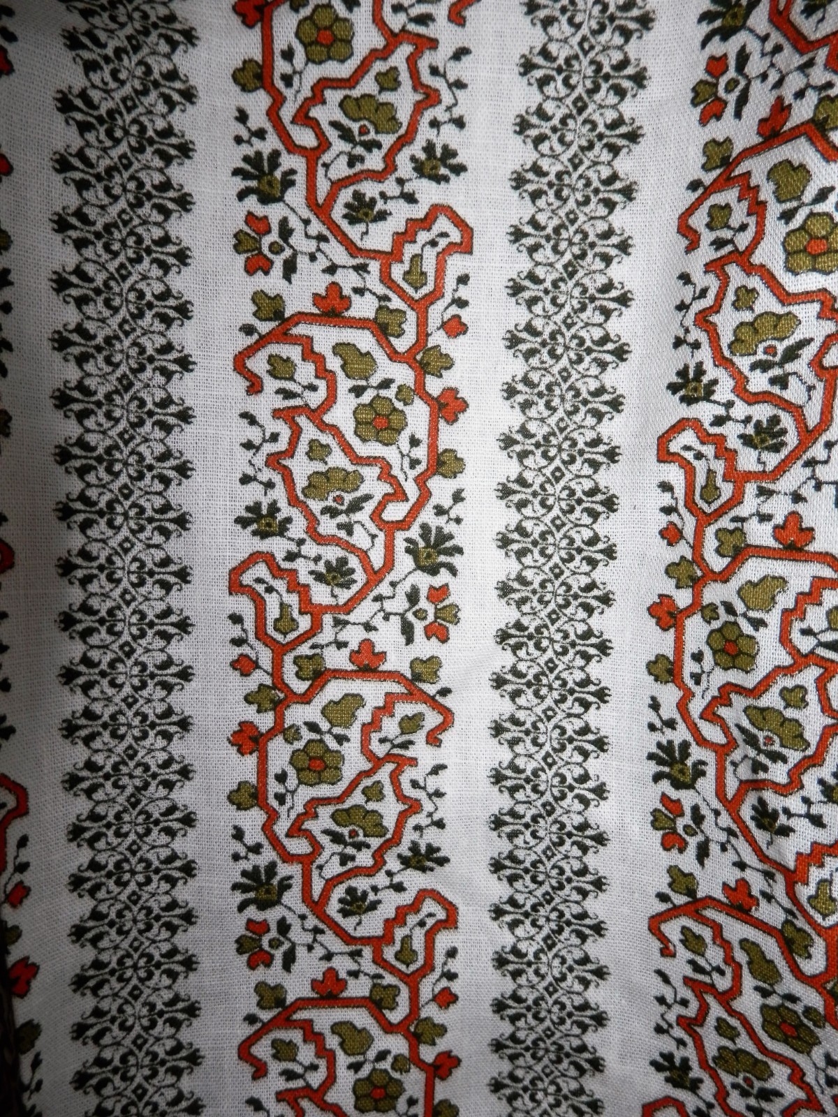 Vintage New size 36 Boxer Shorts Underwear Sears Mens Store NOS Green Vine Print