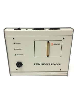 OMNIDATA Easy Logger Reader Terminal + Data Storage, No AC Adapter, WORKING