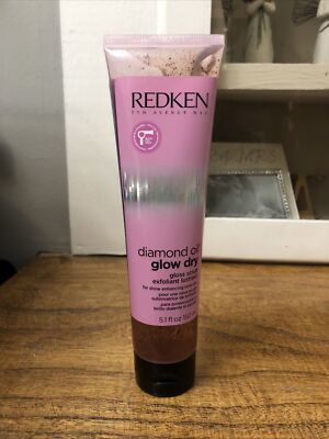 REDKEN DIAMOND OIL GLOW DRY GLOSS SCRUB 5.1 OZ