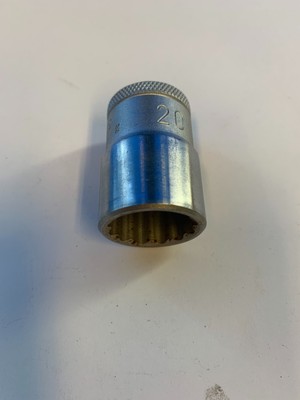GEDORE D19 20mm 12 POINT  1/2'' SQUARE DRIVE SOCKET