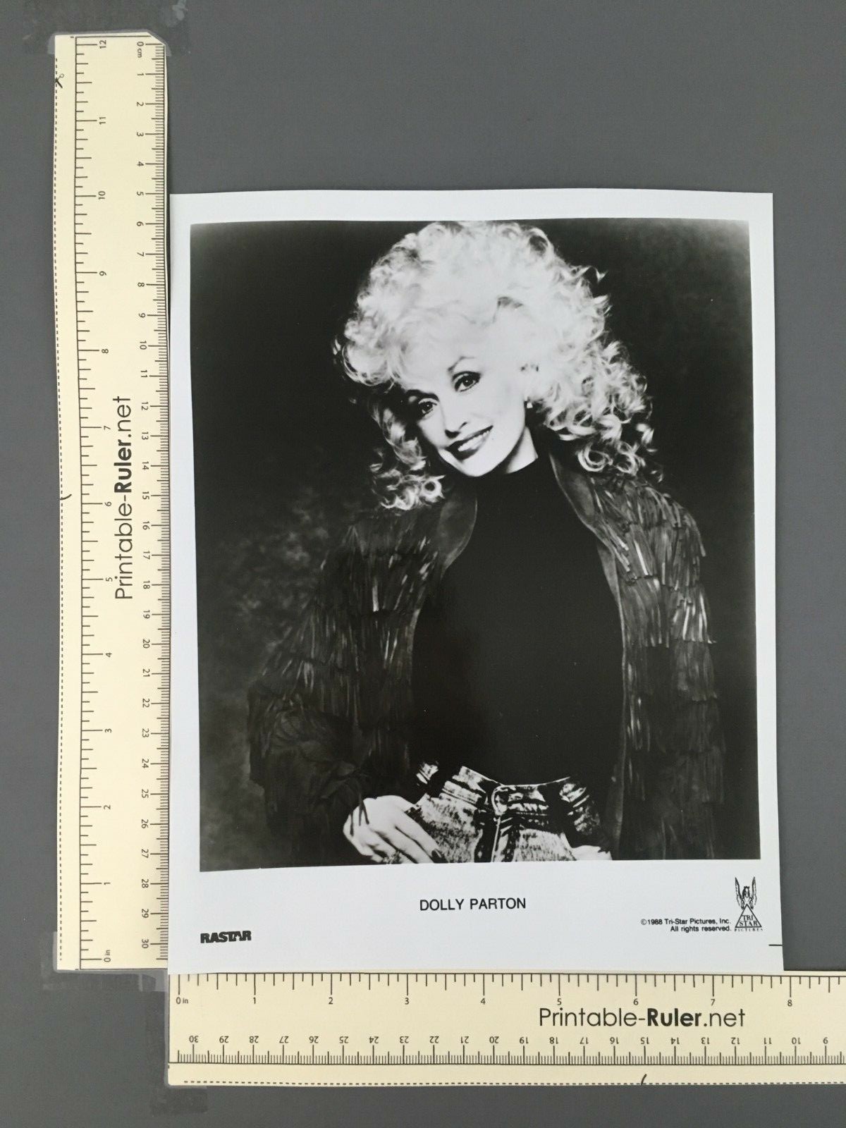 Dolly Parton Publicity Photo 1988 From Press Kit For Steel Magnolias Movie