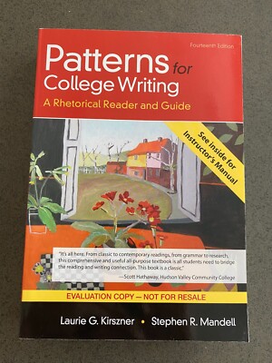 Patterns for College Writing Rhetorical Reader Guide 14th *Instructor's Edition*