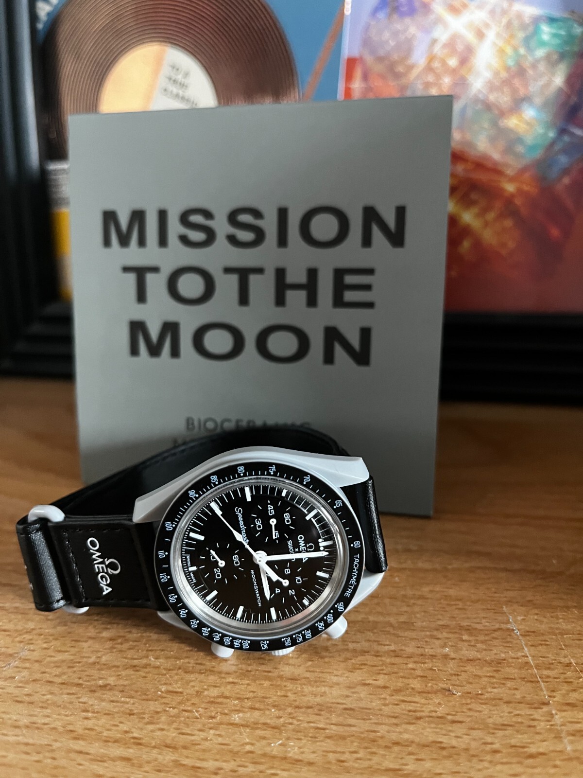 ☆新品未使用☆【OMEGA×swatch】MISSION TO THE MOON Omega x Swatch Mission to the Moon | eBay