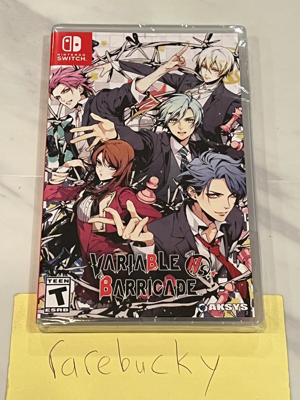 VARIABLE BARRICADE 限定版 Switch Variable Barricade (Nintendo Switch) NEW SEALED Y-FOLD MINT