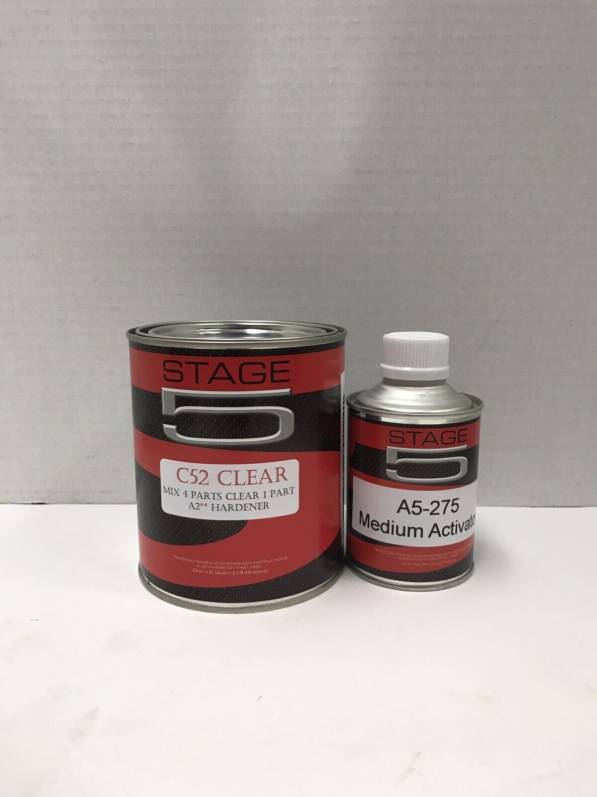 High Gloss Urethane Clear Coat Quart Kit 4:1 w/ Activator