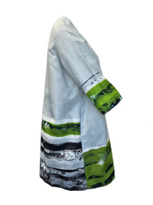 Pre-owned Marina Rinaldi Women's Corda Timo Hooks Closure Jacket