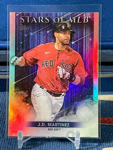 J. D. Martinez 2022 Topps Stars of MLB Foil Insert SMLB-38 Boston Red Sox