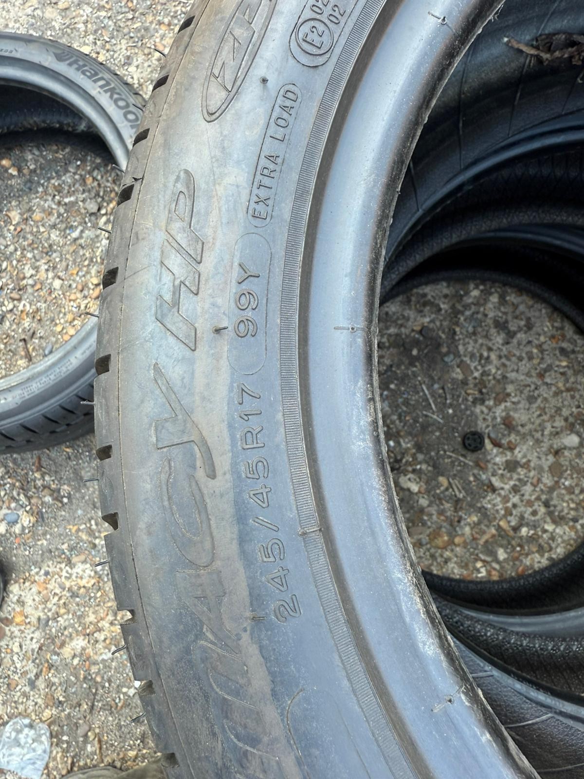 New 245 45 17 Michelin, RunFlat, XL, AO, ZP, 99Y, x2 A Pair (F1_tyres) FOD L3750