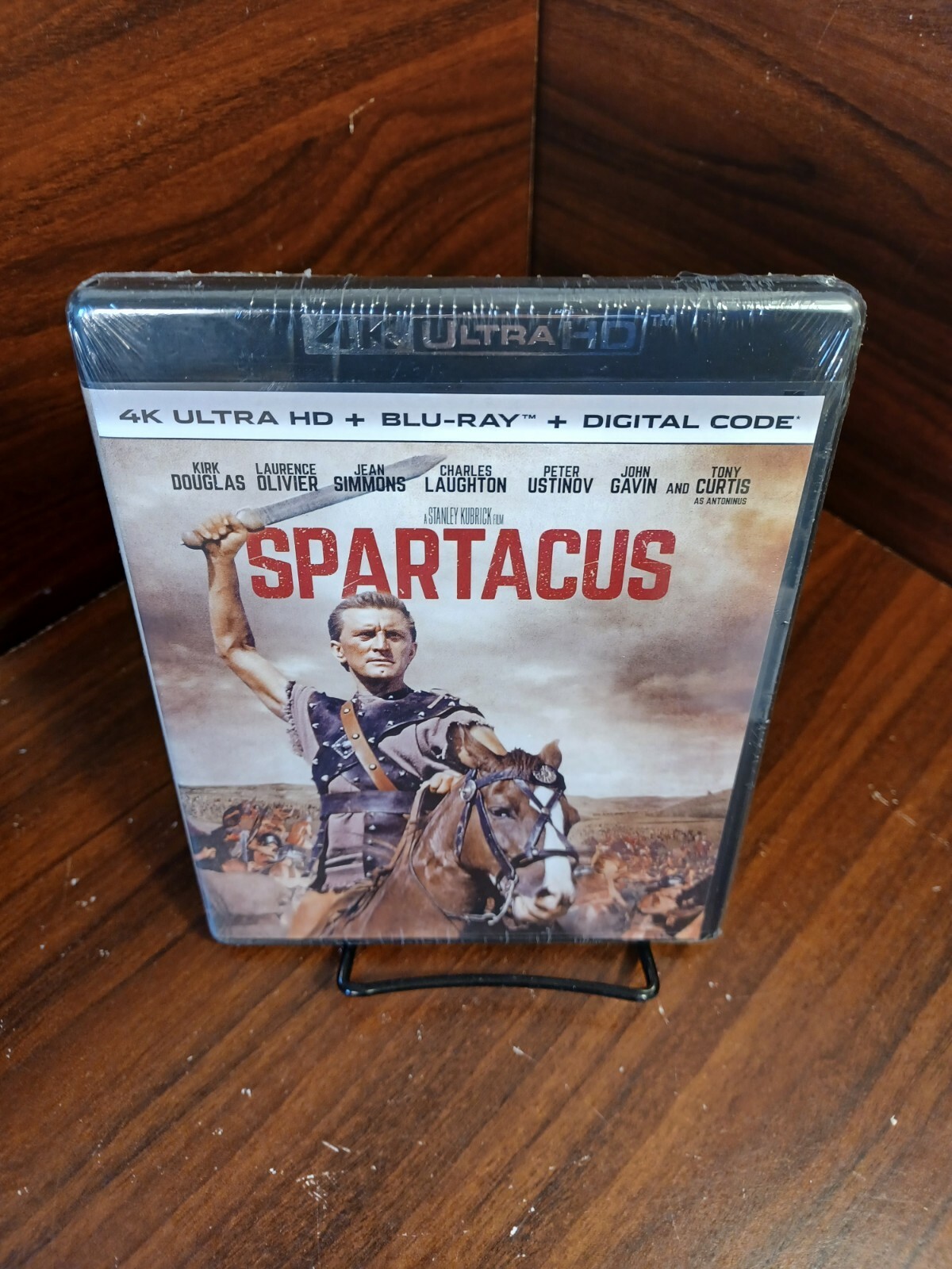 Spartacus (4K Ultra HD+Blu-ray) NEW (Sealed)-Free Shipping